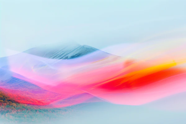 Surreal Mountain Art