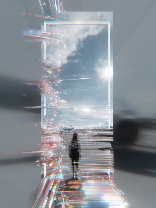 Prismatic Portal Scene