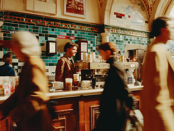 Cozy Café Scene