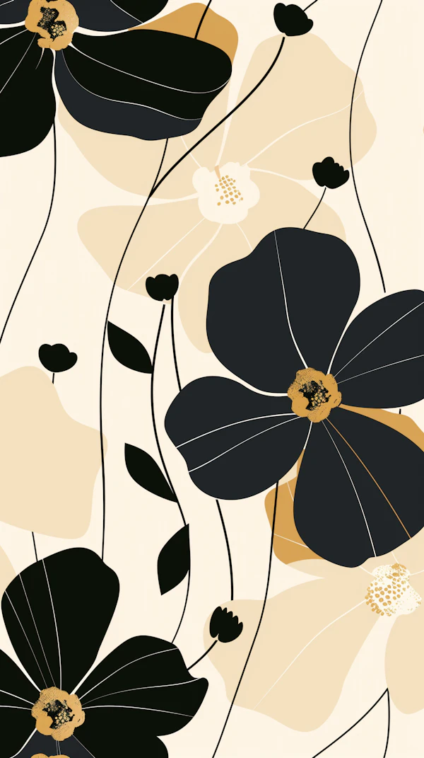 Stylized Floral Art