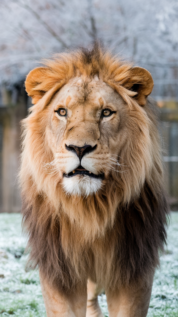 Majestic Lion Portrait