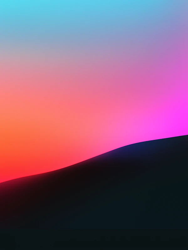 Gradient Hill Artwork