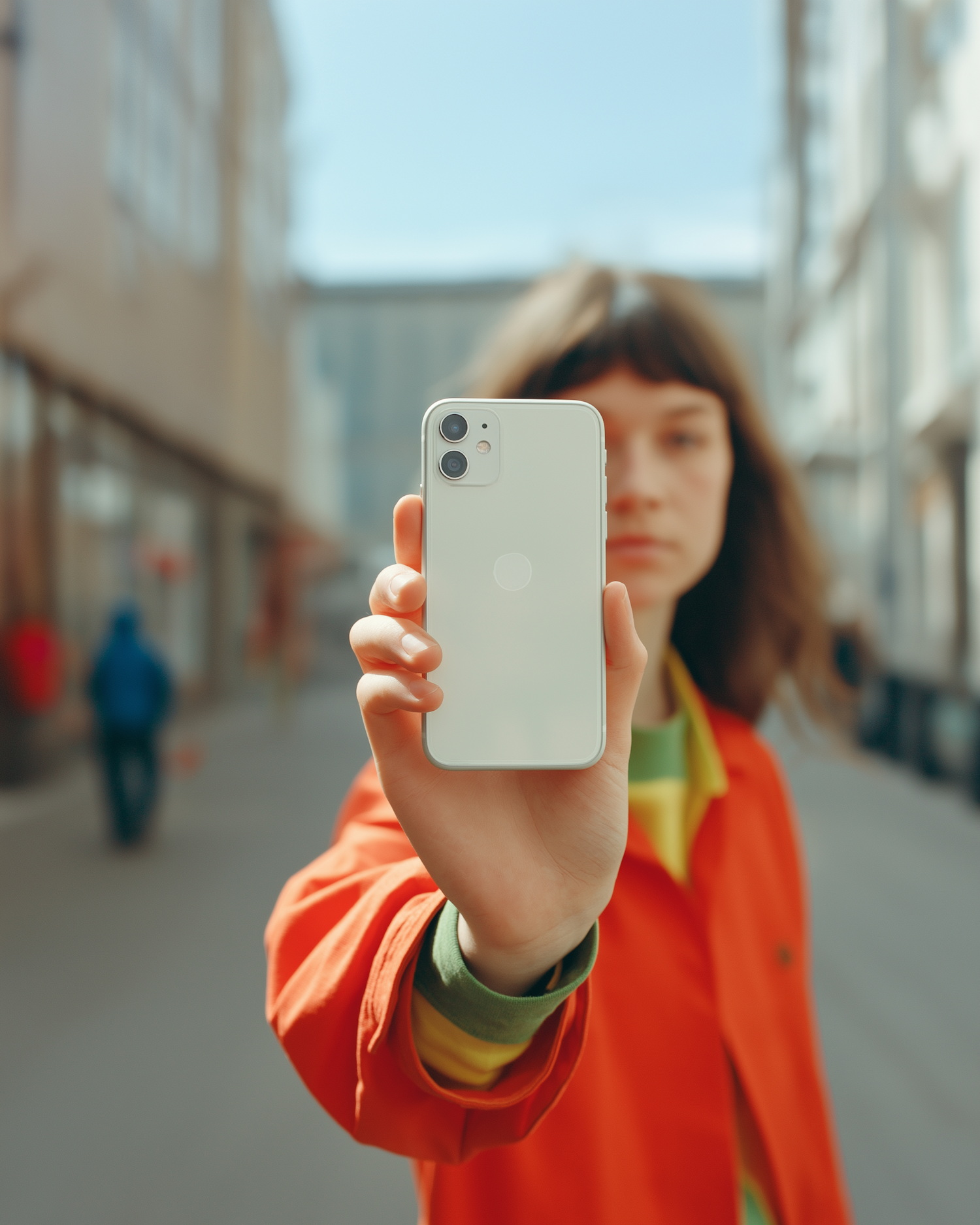 Woman with Smartphone