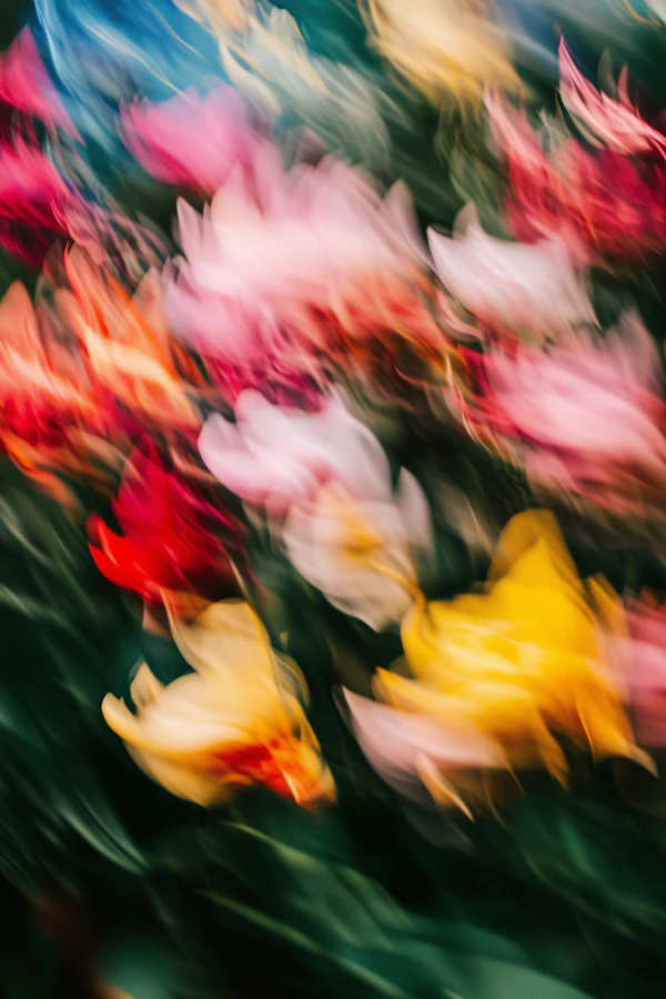 Abstract Floral Motion