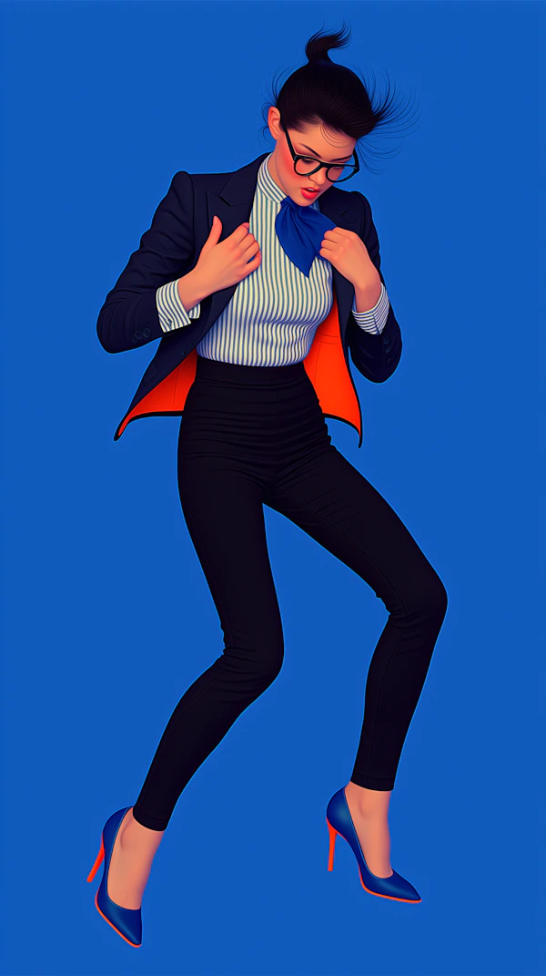 Stylized Woman Illustration