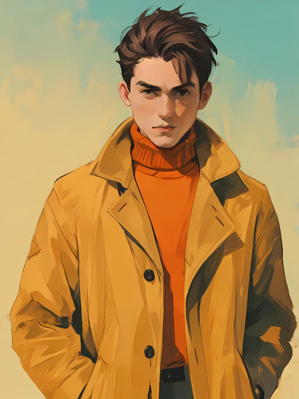 Stylish Portrait Art