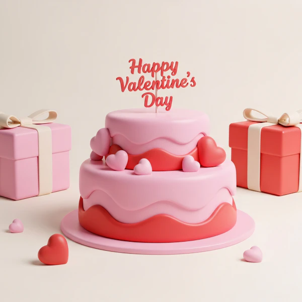 Valentine's Day Cake