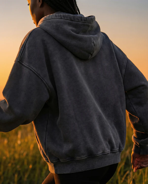 Sunset Hoodie Scene
