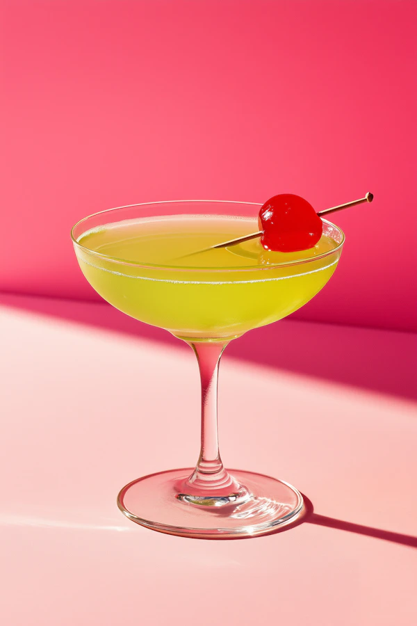 Vibrant Lime Cocktail