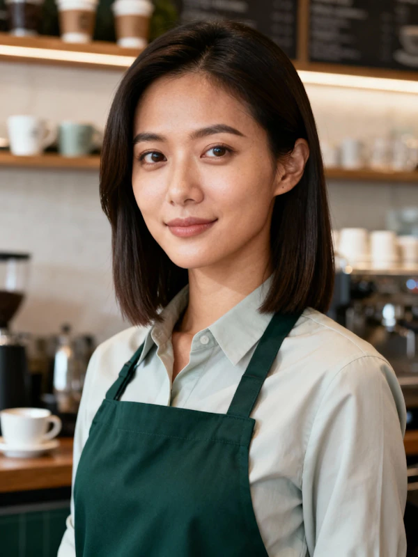 Barista in Coffee Shop