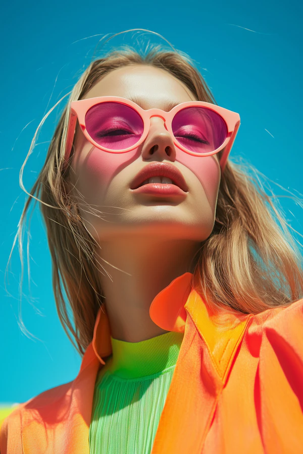 Vibrant Summer Portrait