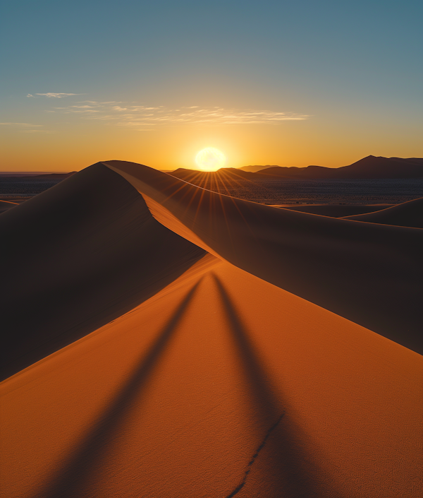 Majestic Desert Sunrise