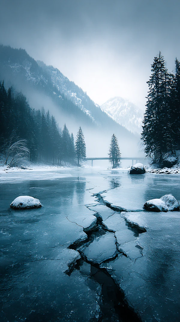 Serene Winter Landscape