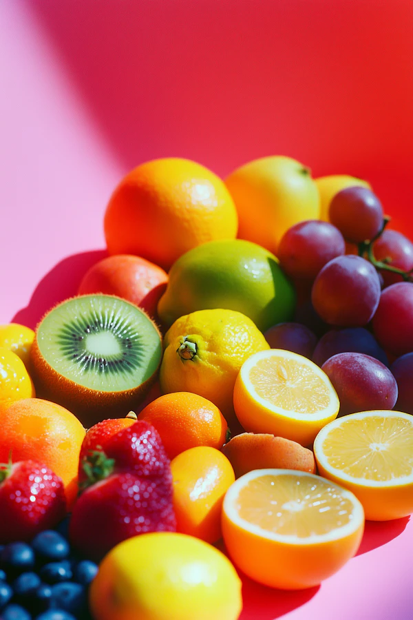 Vibrant Fresh Fruit Arrangement