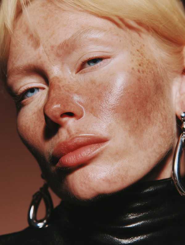 Portrait with Freckles