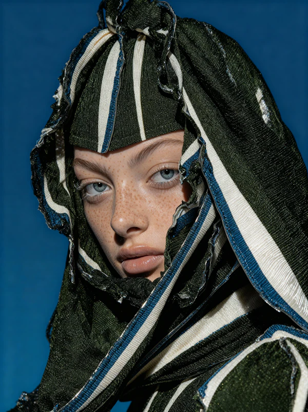 Freckled Portrait