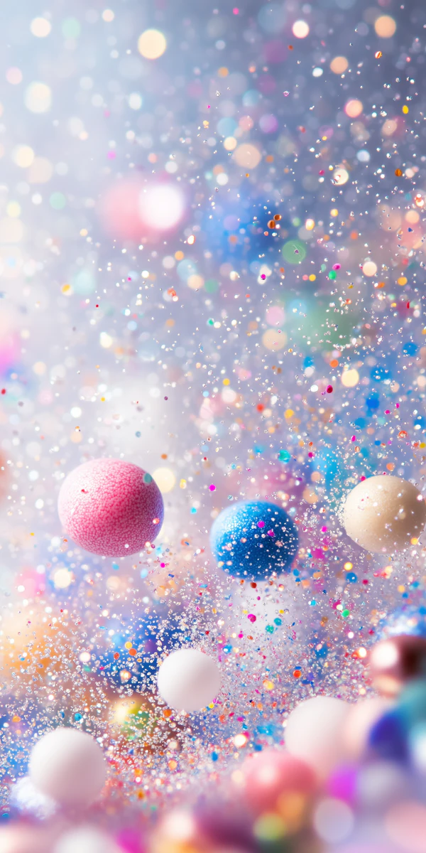 Whimsical Spheres Scene