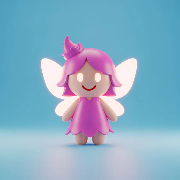 3D Fairy Illustration