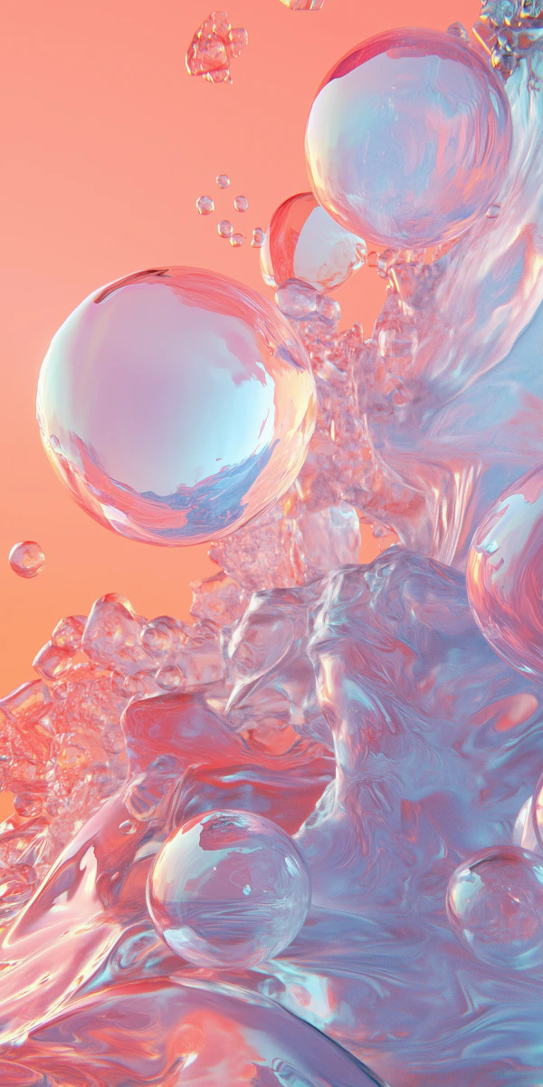 Surreal Bubble Artwork