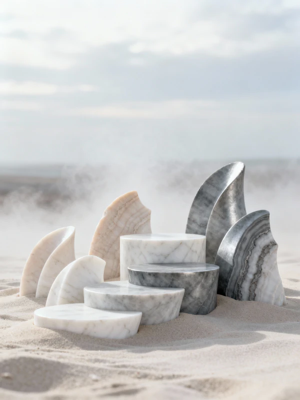 Marble Art Composition