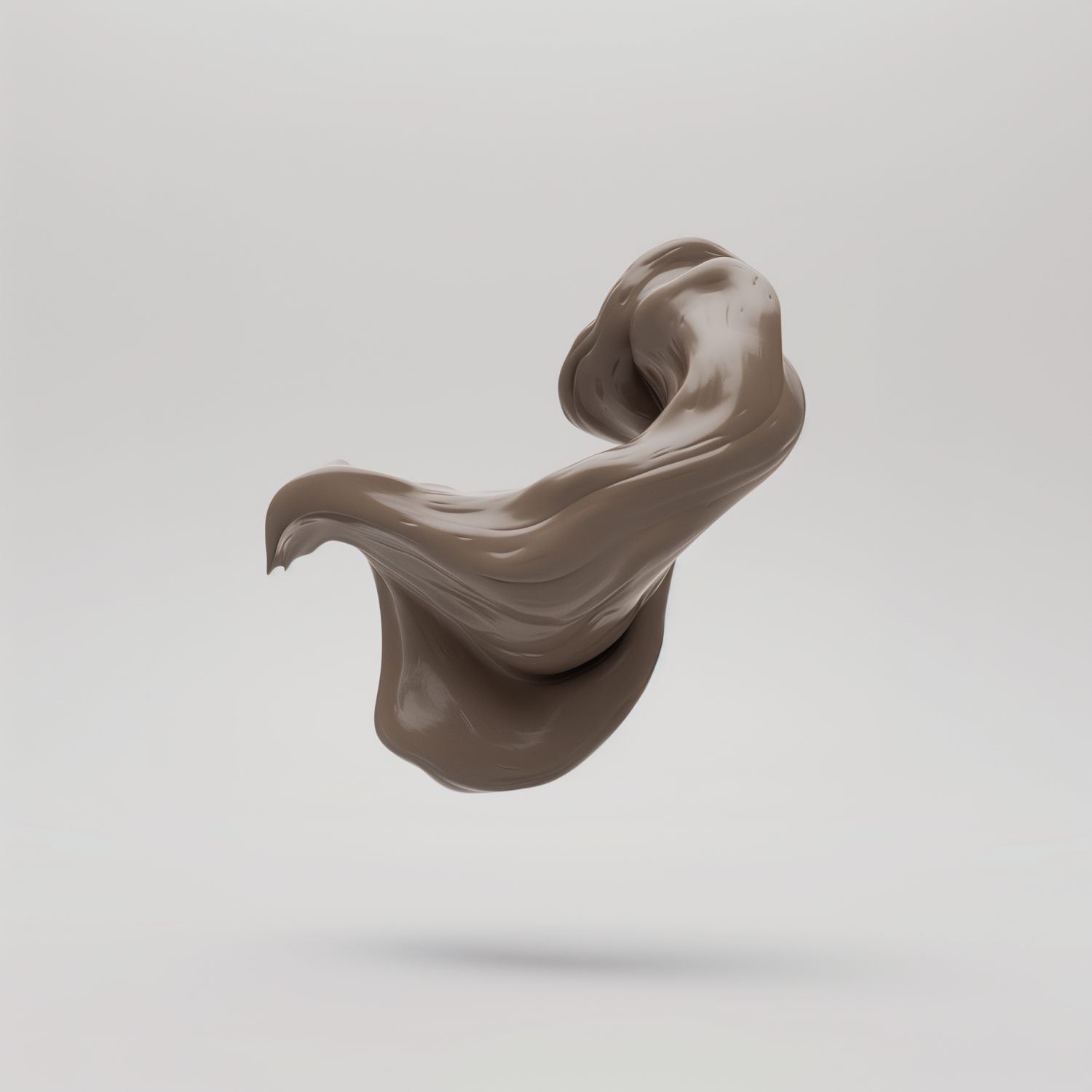 Swirling Fluid Form