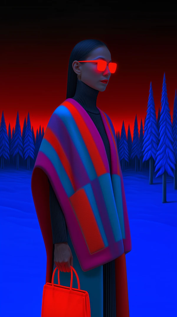 Surreal Landscape Portrait