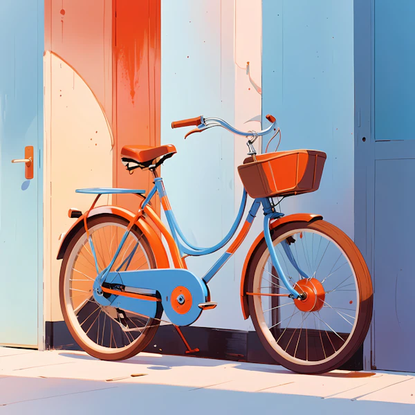 Retro Bicycle Art