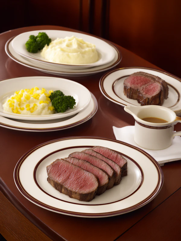Gourmet Meal Setting