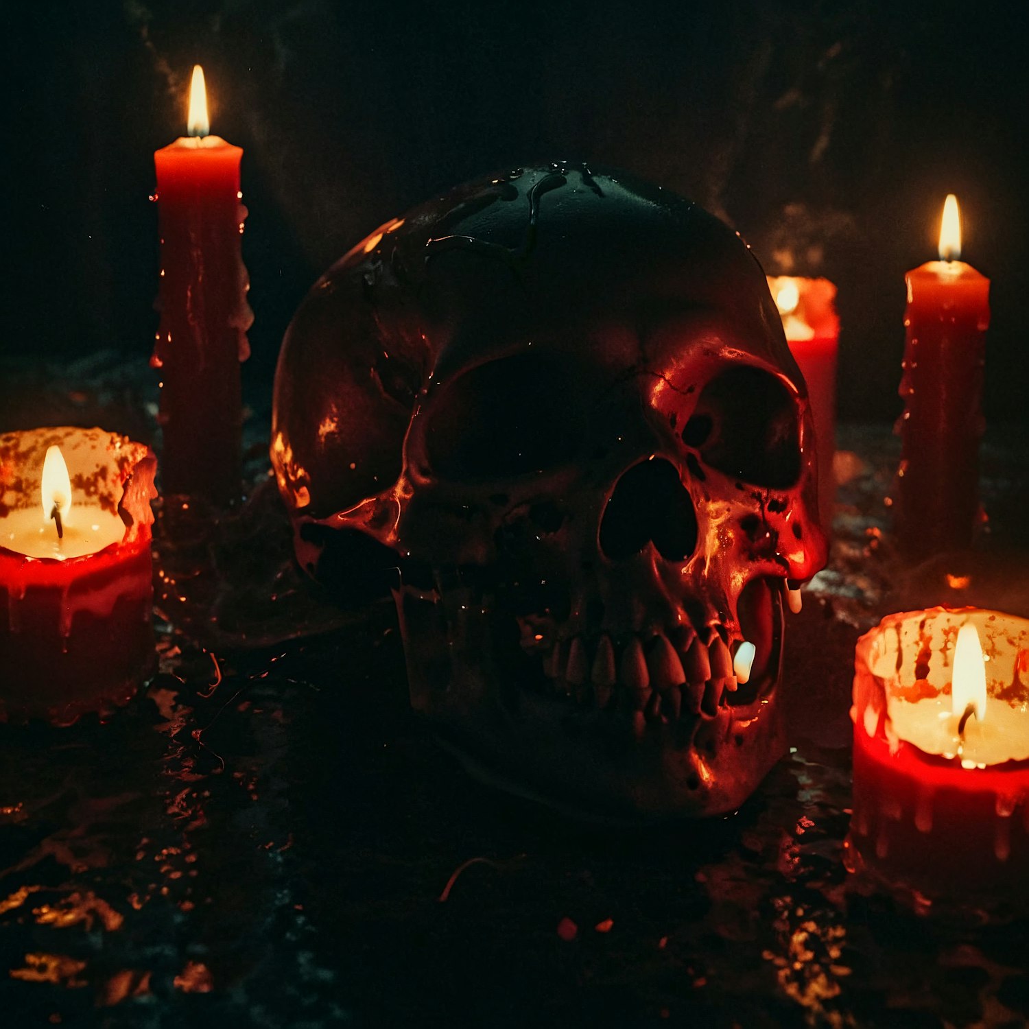 Skull and Candles