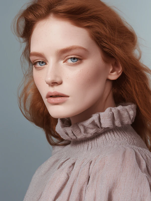 Portrait of Red-Haired Woman