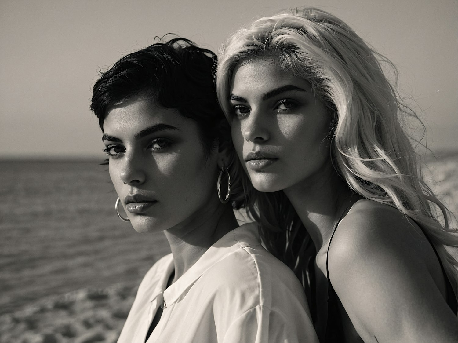 Two Women on the Beach