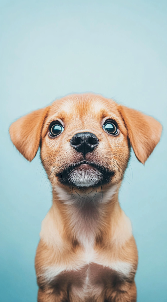 Adorable Puppy Portrait