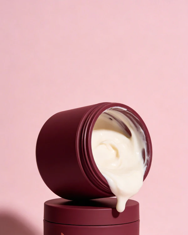 Creamy Product Display