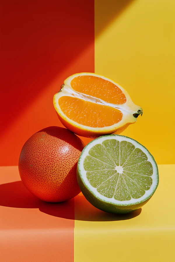 Vibrant Citrus Arrangement