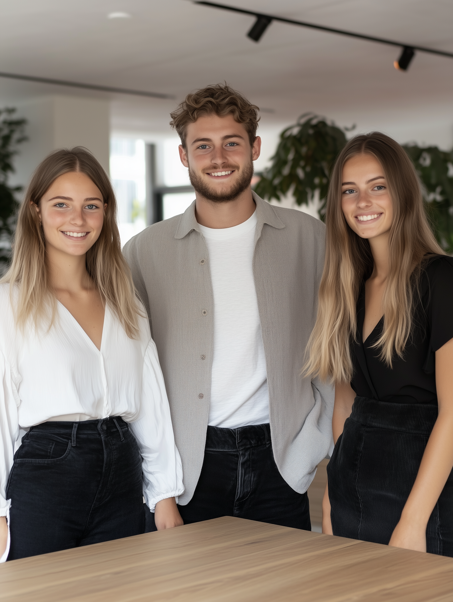 Group of Young Adults Indoors