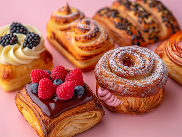 Assortment of High-End Pastries