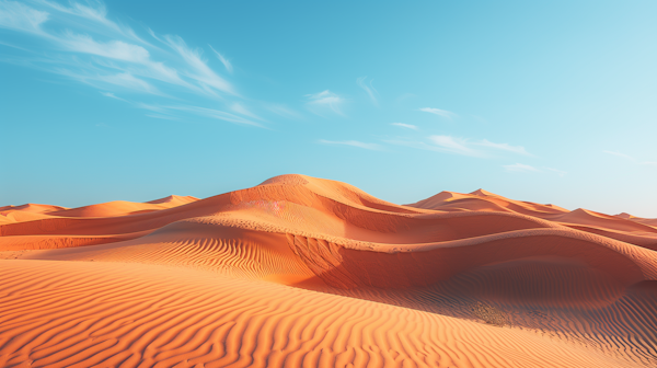 Serene Desert Landscape