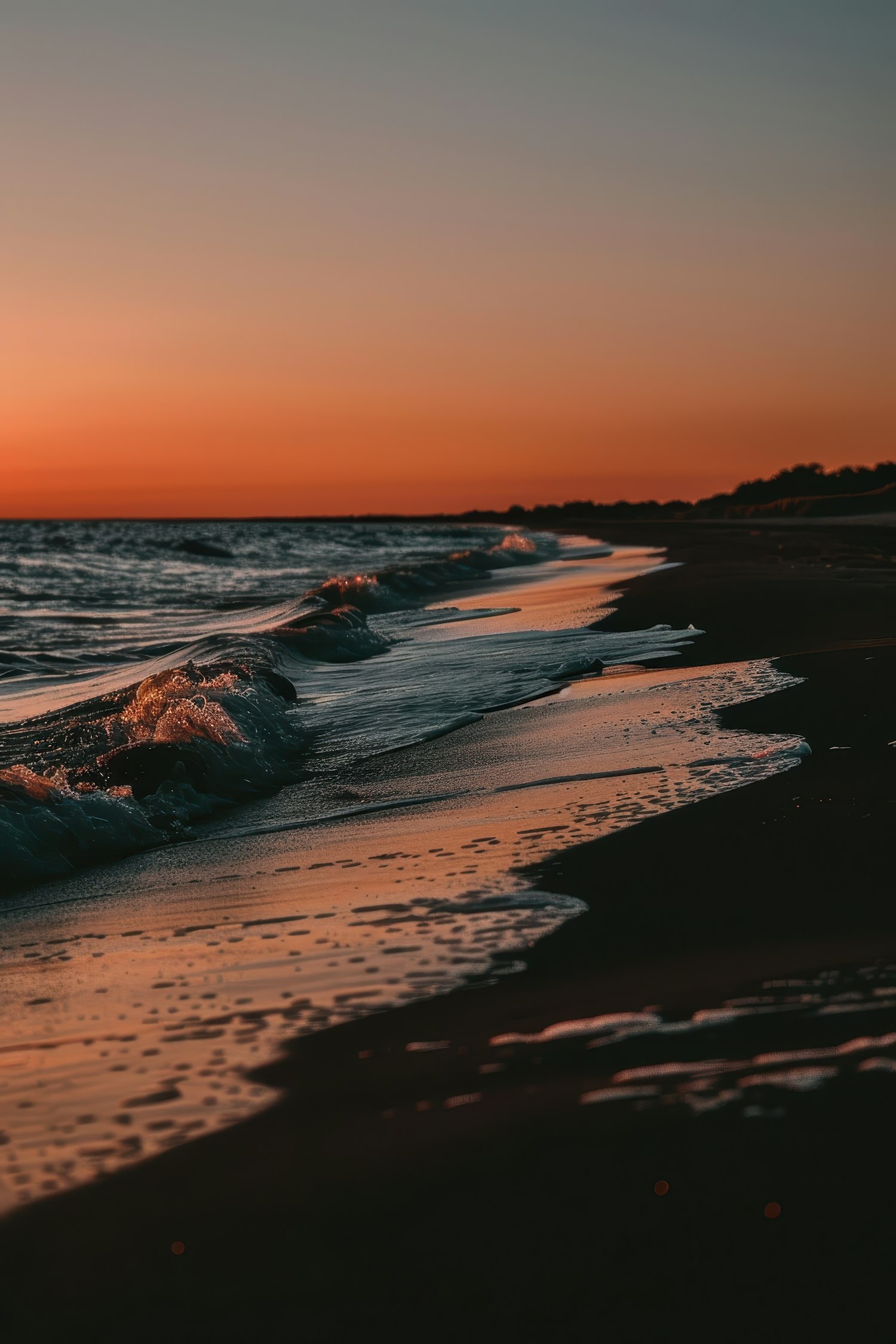 Serene Beach Sunset