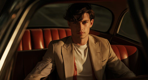 Vintage Car Portrait