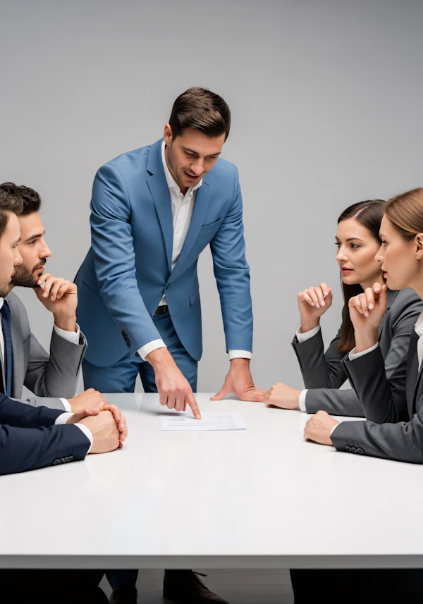 Team Discussion Scene