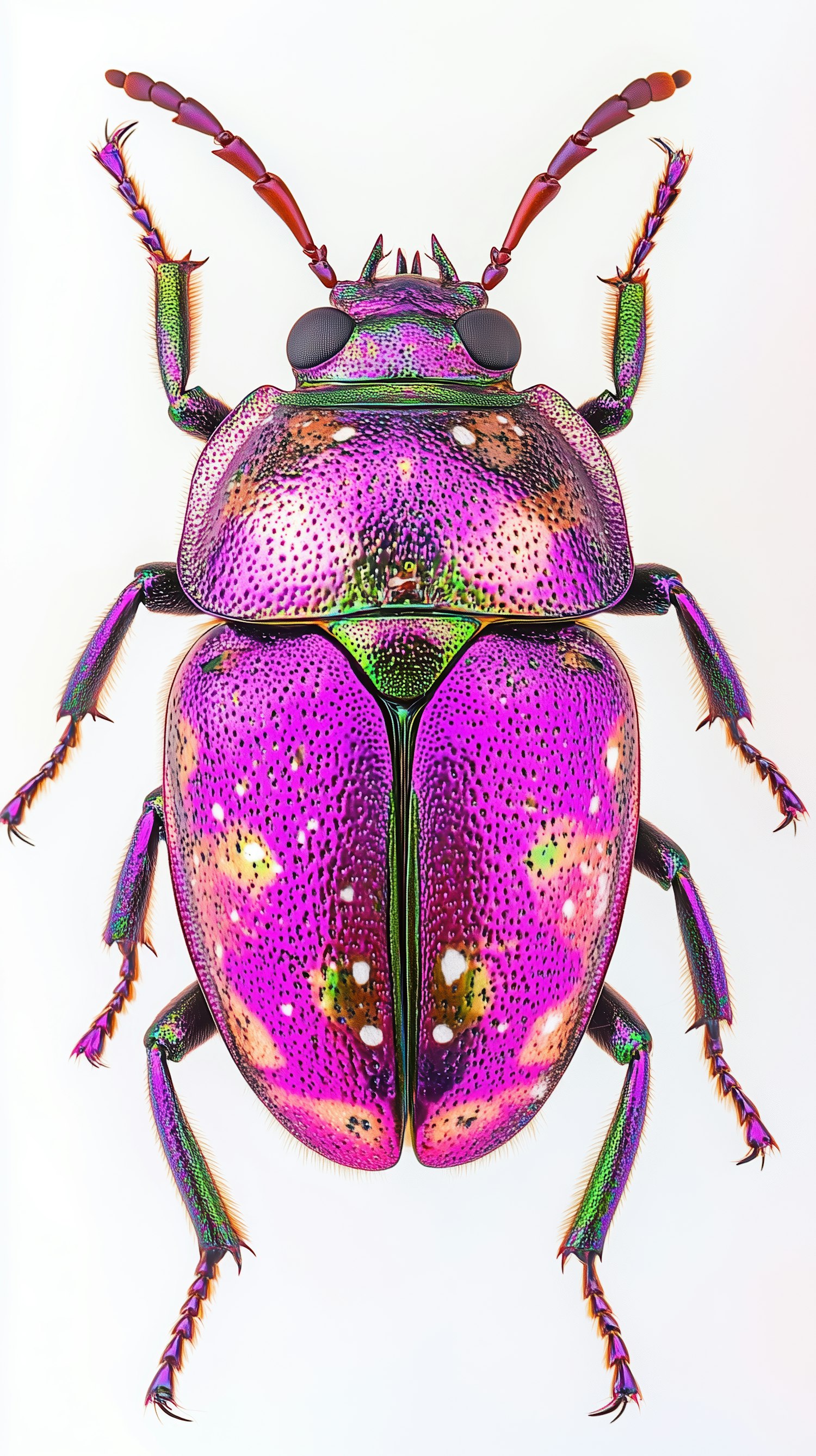 Vibrant Iridescent Beetle