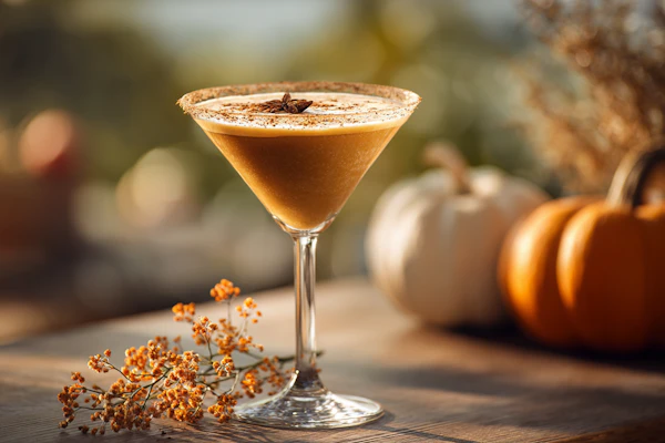 Autumn Spiced Martini