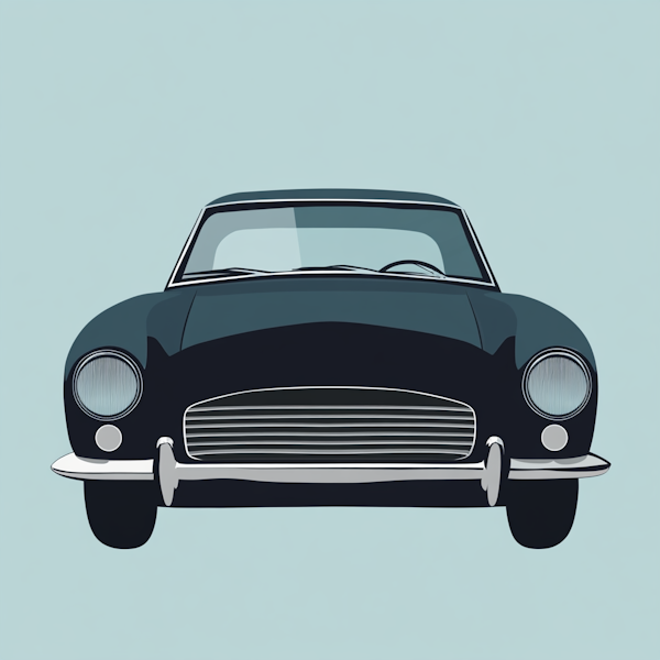 Classic Car Illustration