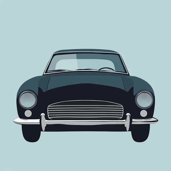 Classic Car Illustration
