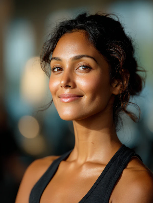 Radiant Woman Portrait