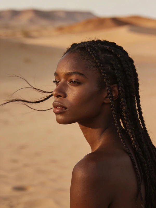 Desert Serenity Portrait