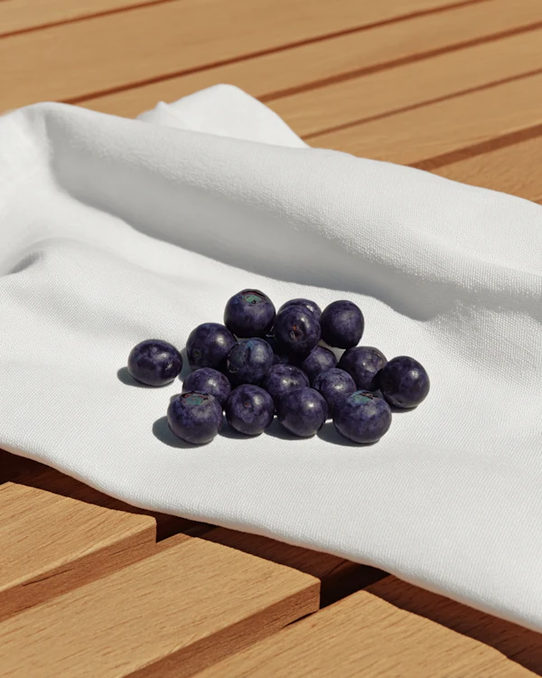 Fresh Blueberries Display