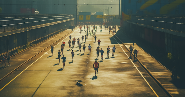 Golden Hour Community Exercise Event