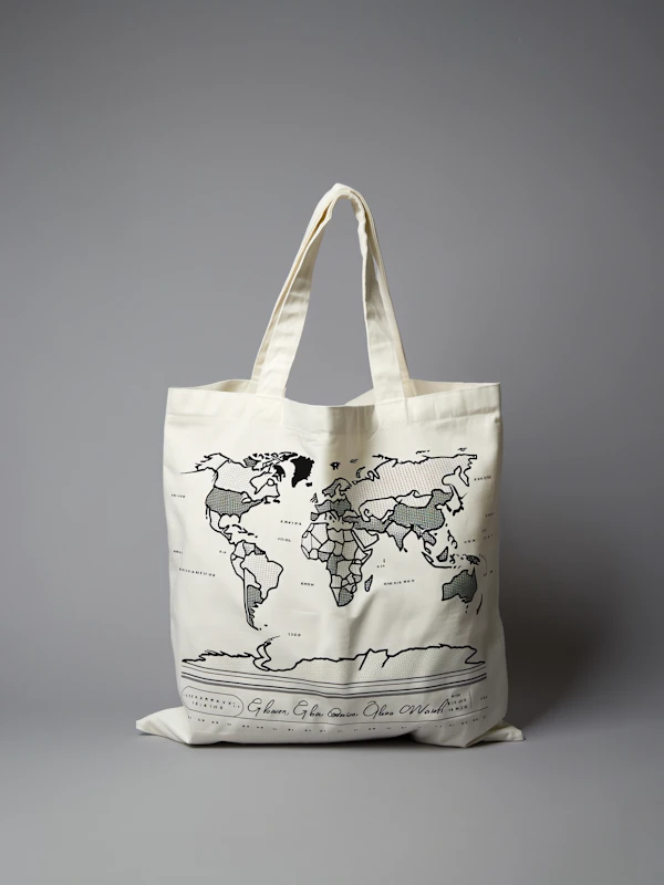 World Map Tote Bag