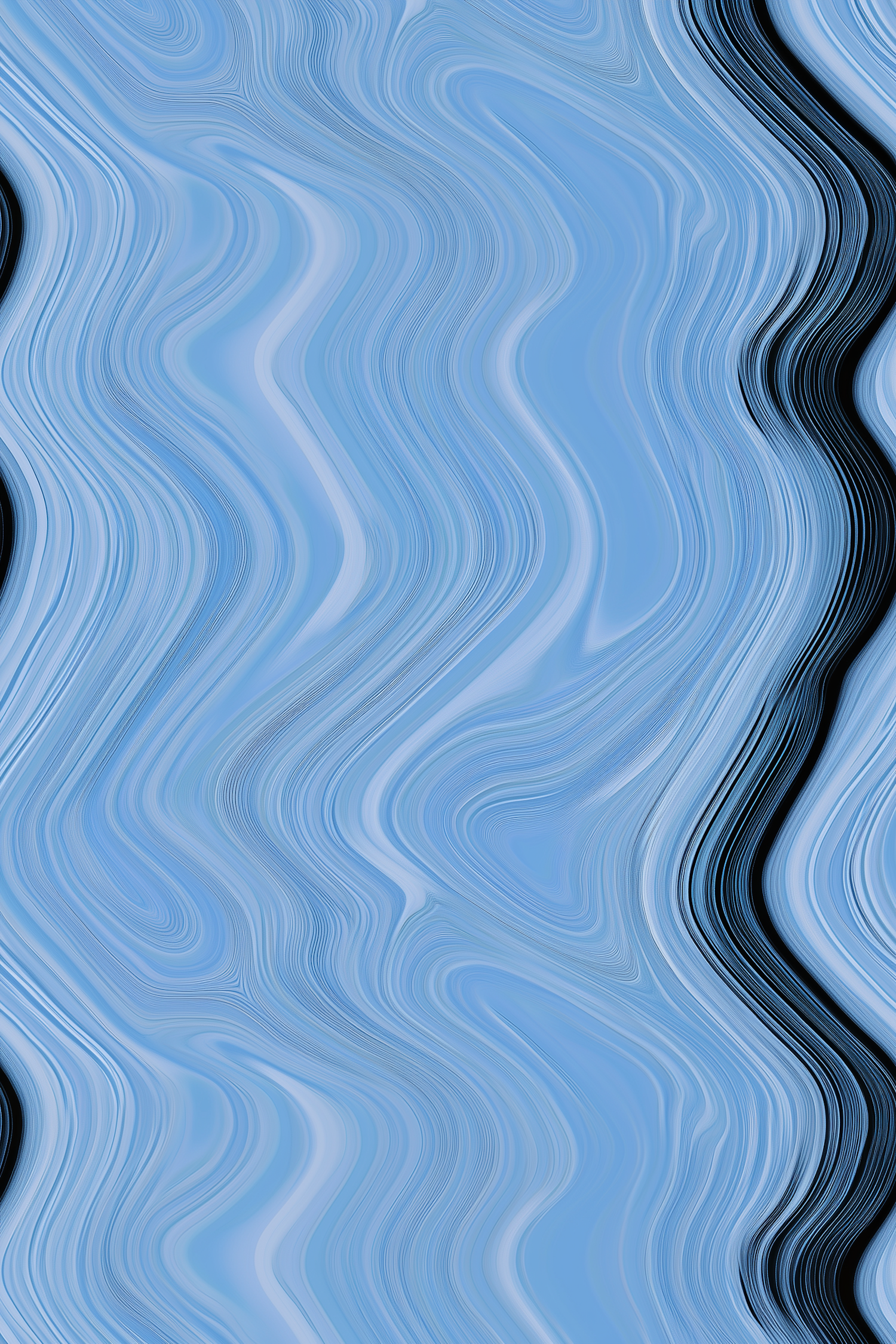 Abstract Wavy Lines